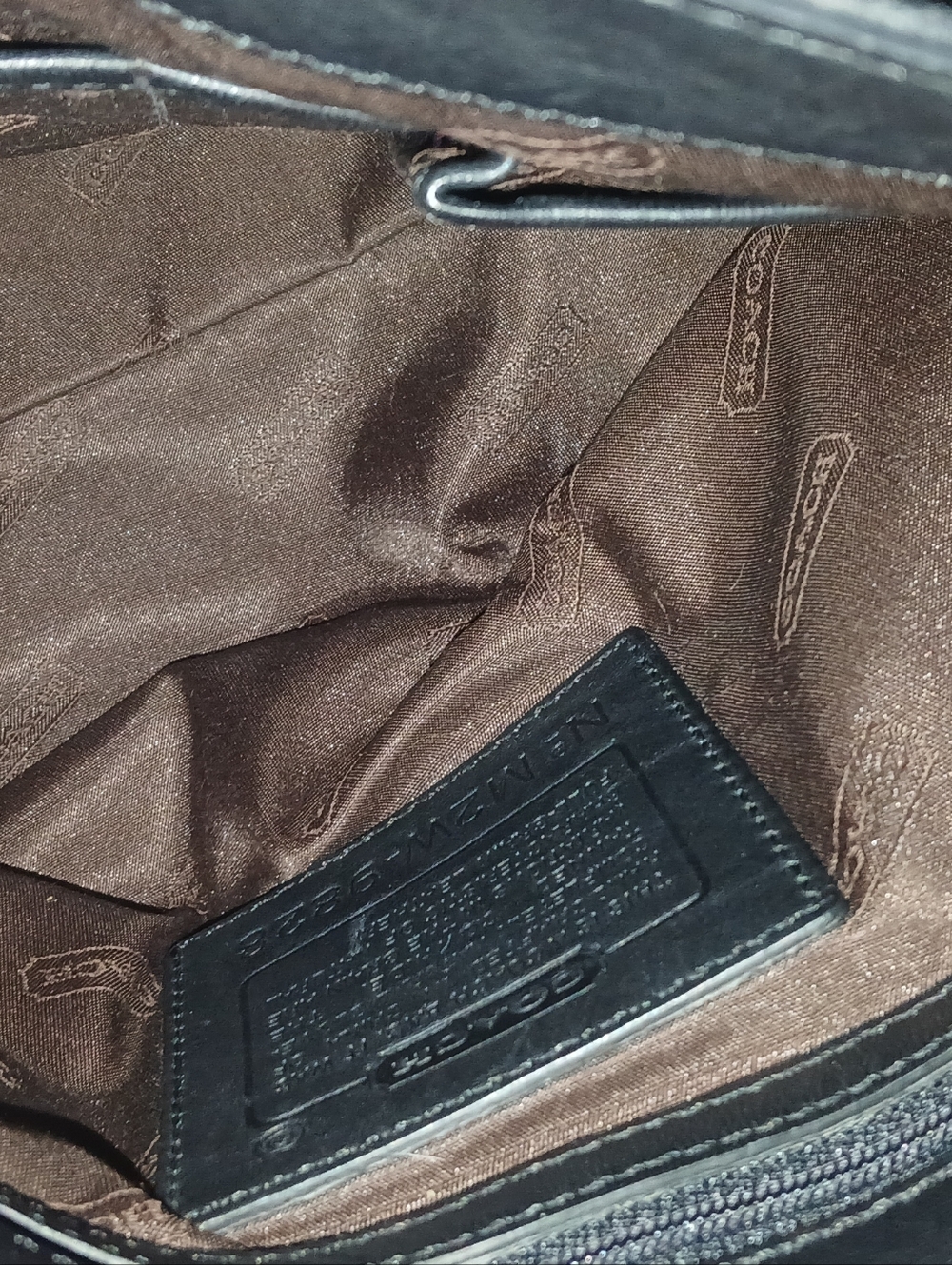 Vintage Coach Leather Bag - Picture 9 of 10